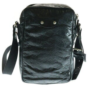 BALENCIAGA Reporter Shoulder Bag Black